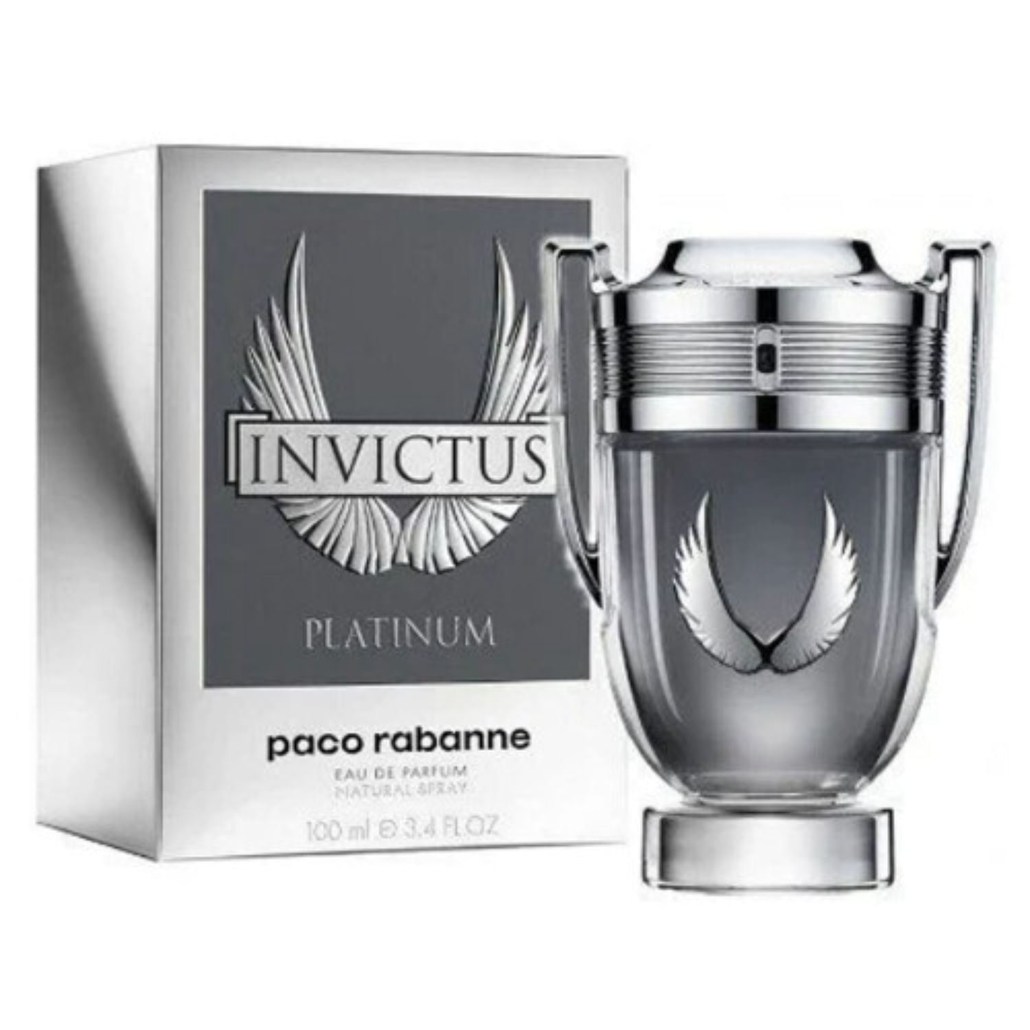 Invictus Platinum Paco Rabanne Eau de Parfum | Perfume Masculino 100ml
